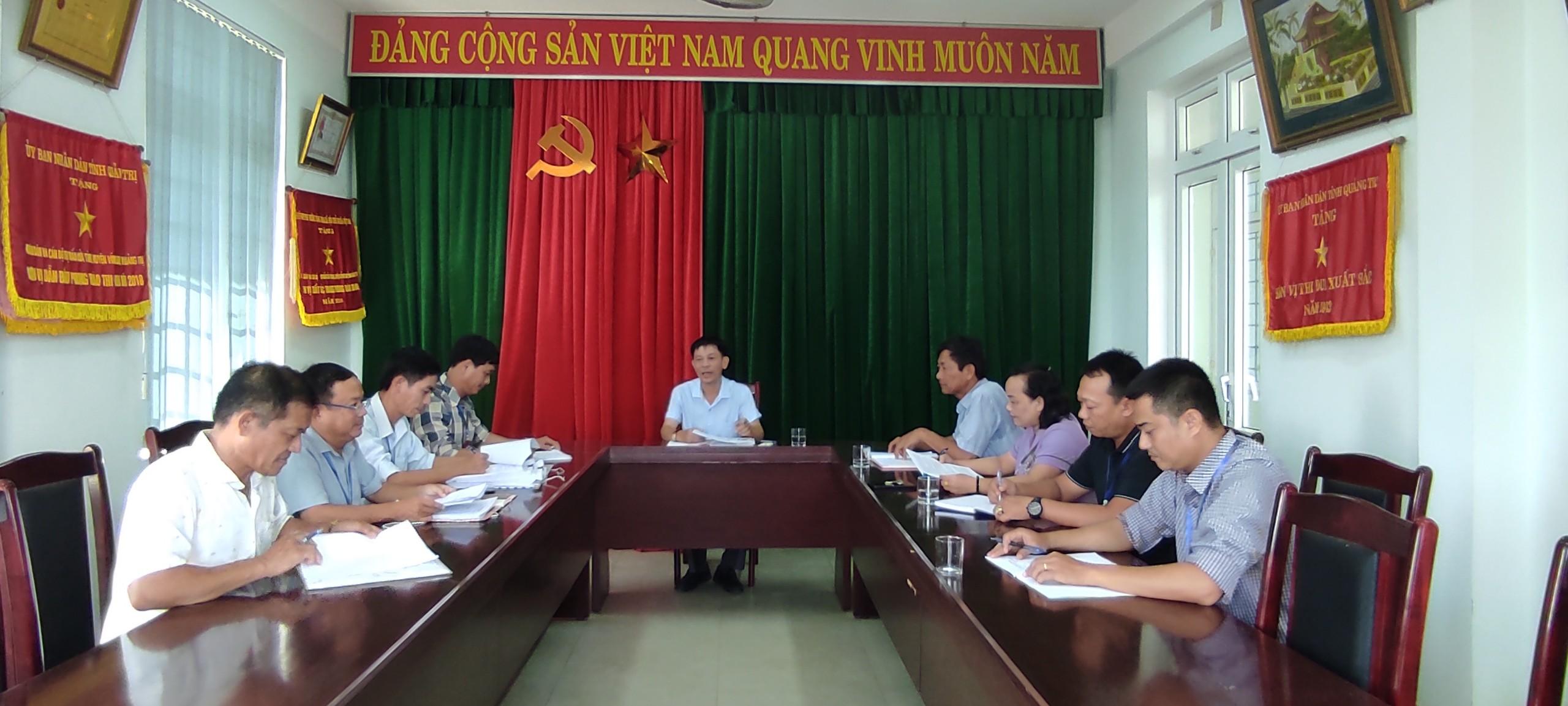 Công tác tự kiểm tra về cải cách hành chính năm 2023 tại thị trấn Cửa Tùng